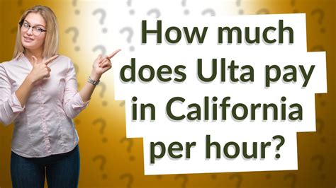 Beauty Consultant. . How much does ulta employees get paid